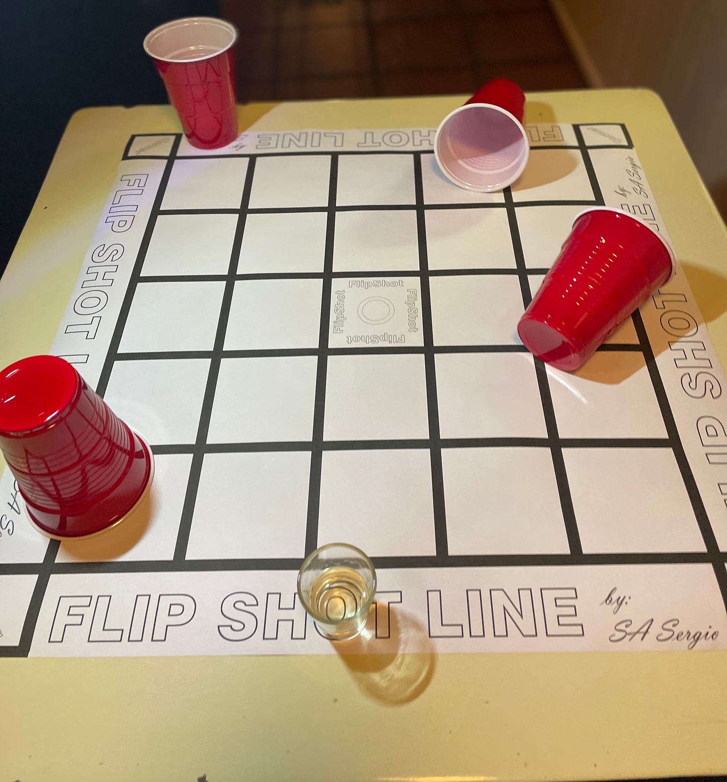 Flip Shot Game Board